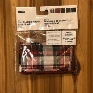 Uniqlo Assorted Face Masks - Black, Red, White